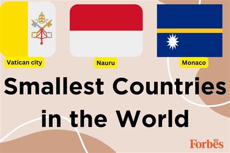 You'll Never Guess Which Country Is Home To The World's Smallest To.